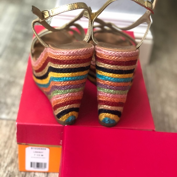 Kate Spade Rainbow Rope Wedges - Picture 3 of 6